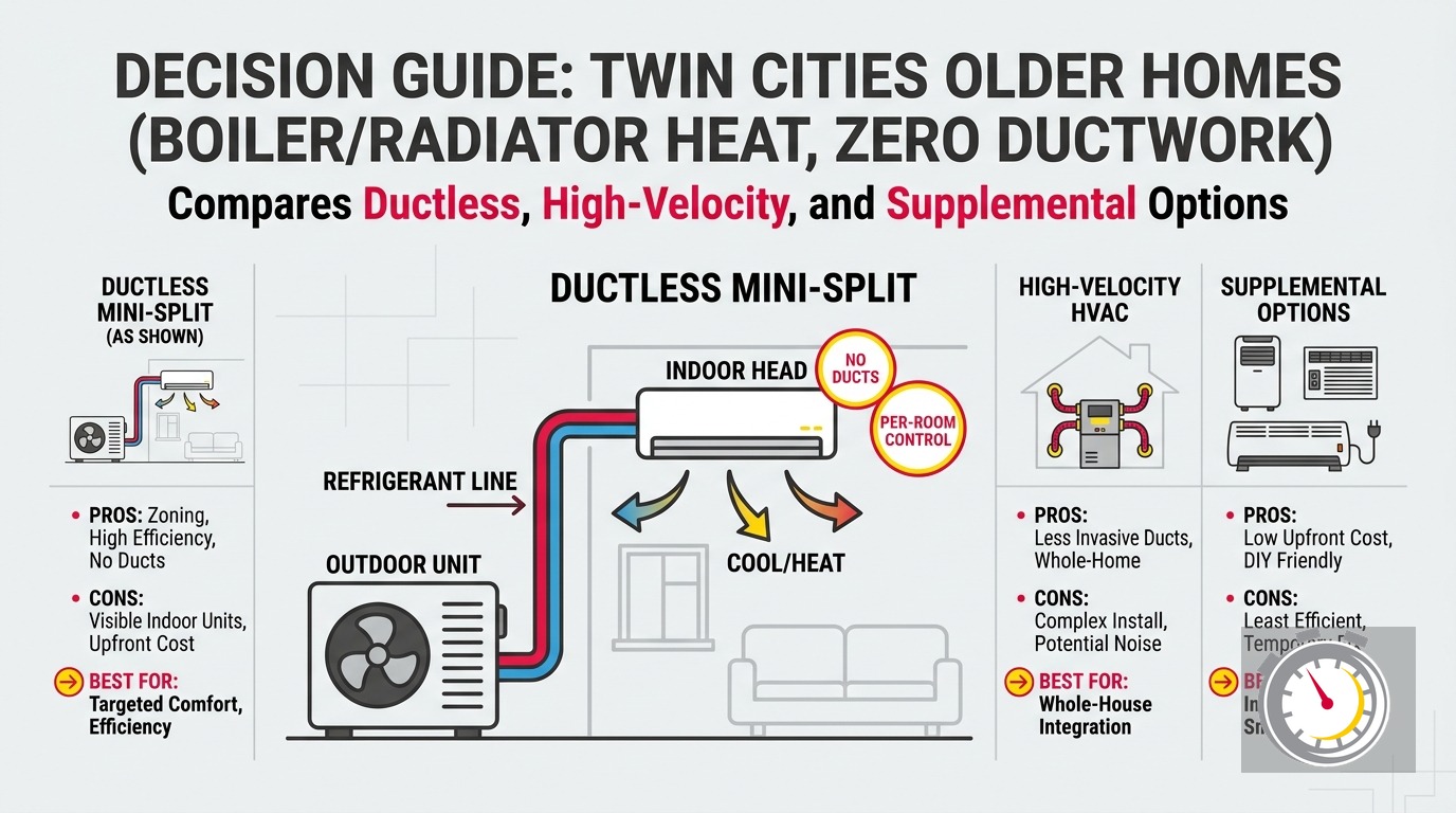 How to Add Central Air to a Twin Cities Home With Radiators