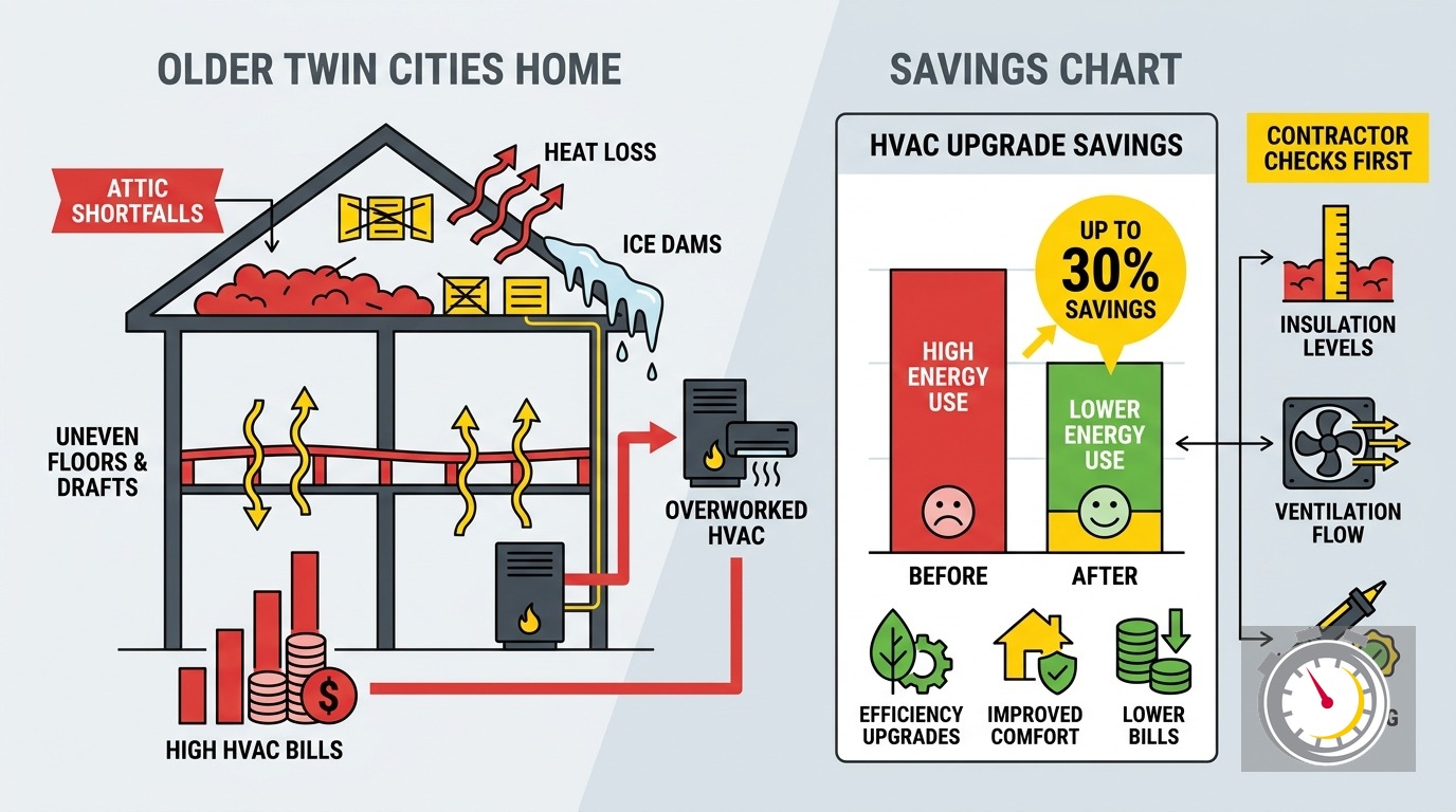 Does Attic Insulation Lower Heating Bills in Minnesota?