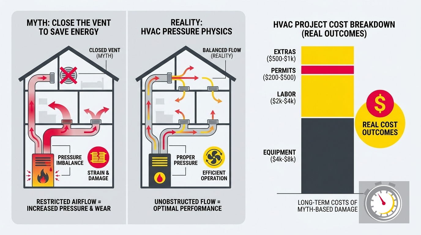 Should I Close Vents in Unused Rooms to Save Energy?