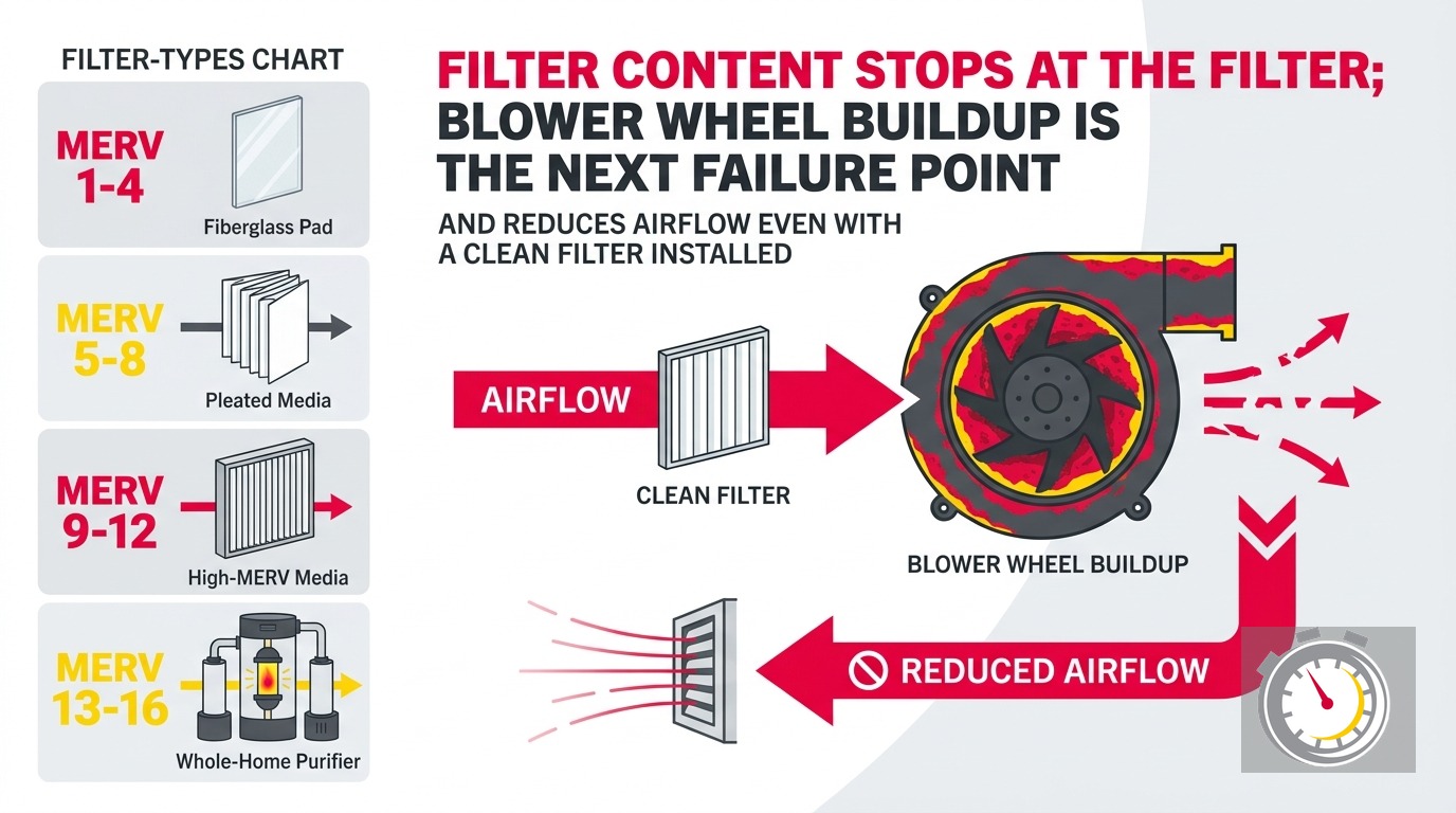 Dirty Blower Wheel HVAC Symptoms: What to Watch For