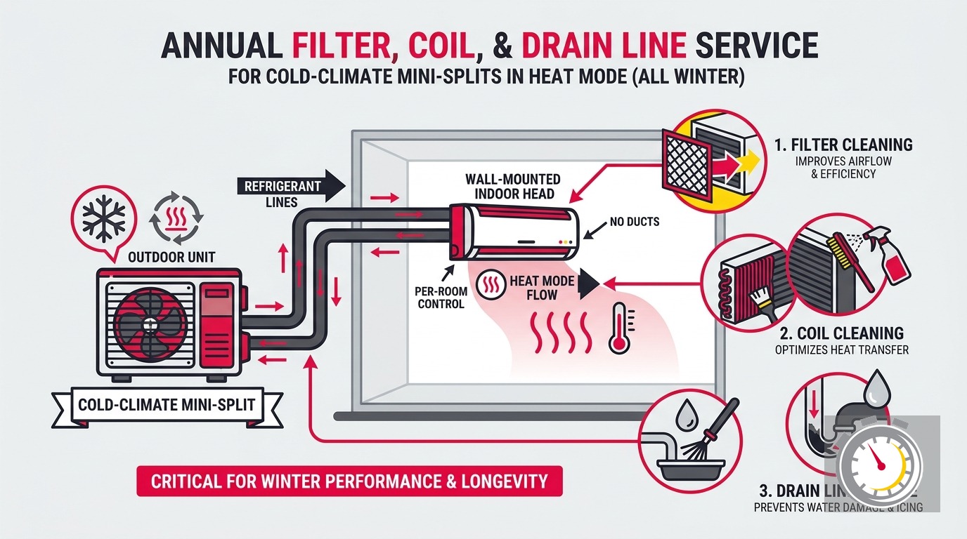 Mini Split Maintenance Minnesota: Annual Service Guide