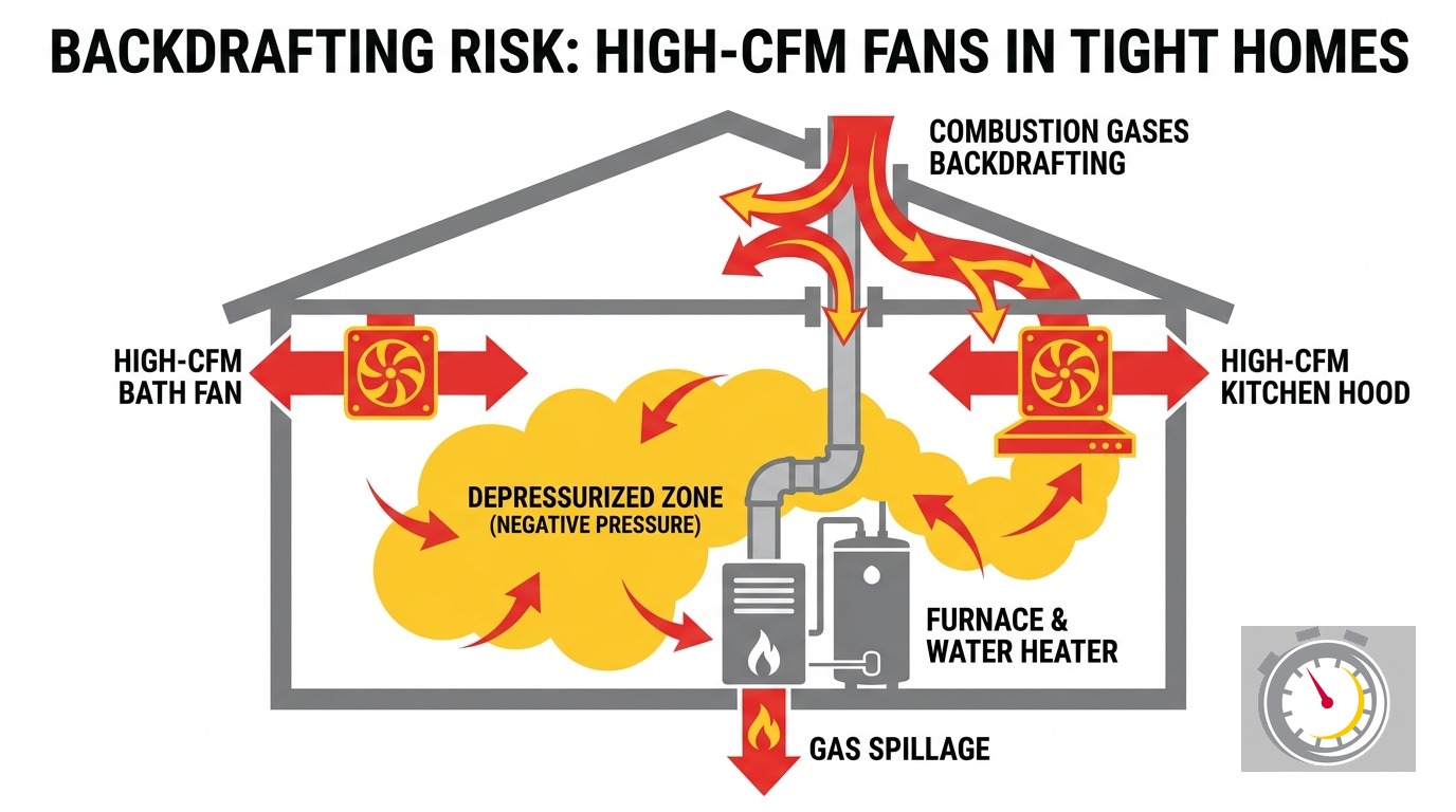 Bathroom Exhaust Fan Furnace Backdraft: A Minnesota Guide
