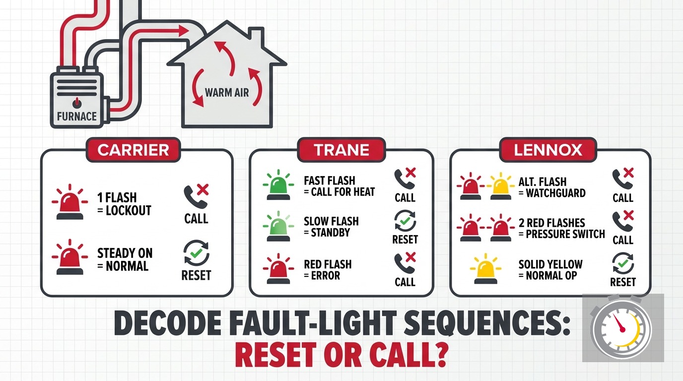 Furnace Blinking Light Codes: What Do They Mean?