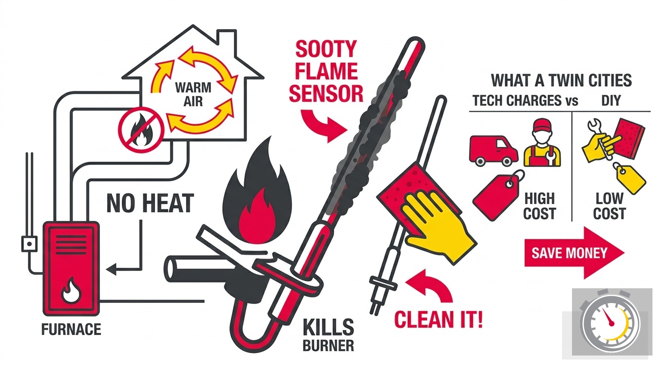 How to Clean a Furnace Flame Sensor (and When to Call a Pro)