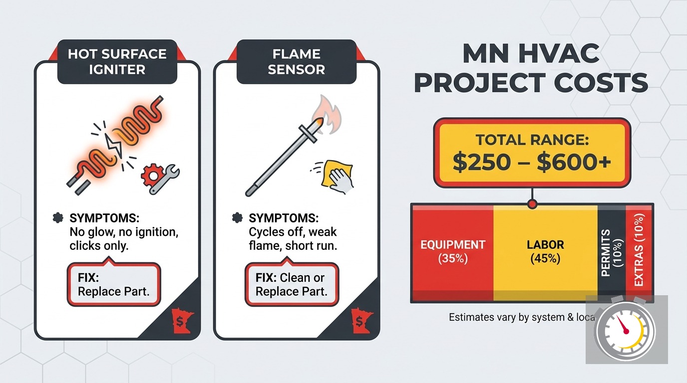 Furnace Igniter Not Working: Igniter or Flame Sensor?