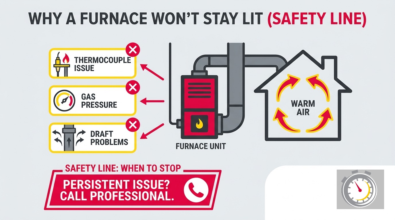 Furnace Pilot Light Keeps Going Out: A Diagnostic Guide