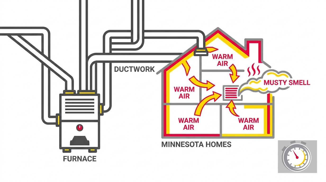 Furnace Smells Musty? Causes and Fixes for Minnesota Homes