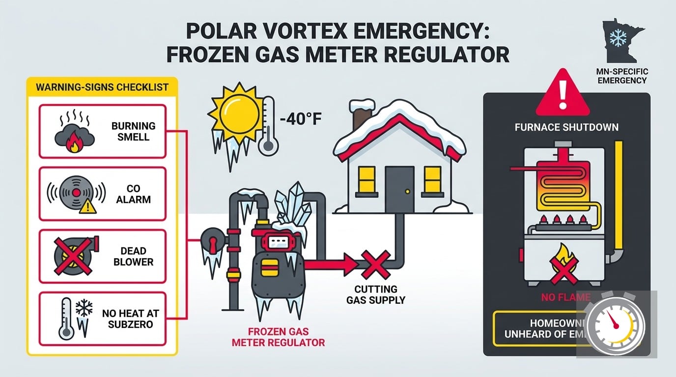Frozen Gas Meter: Why Your Furnace Stopped in Minnesota