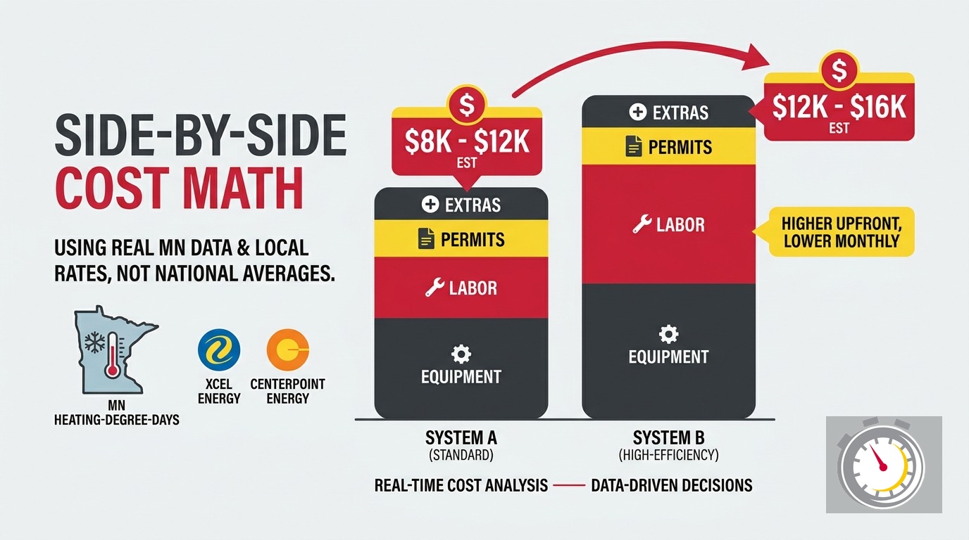 Gas vs Electric Heat Cost Minnesota: The Real Twin Cities Math