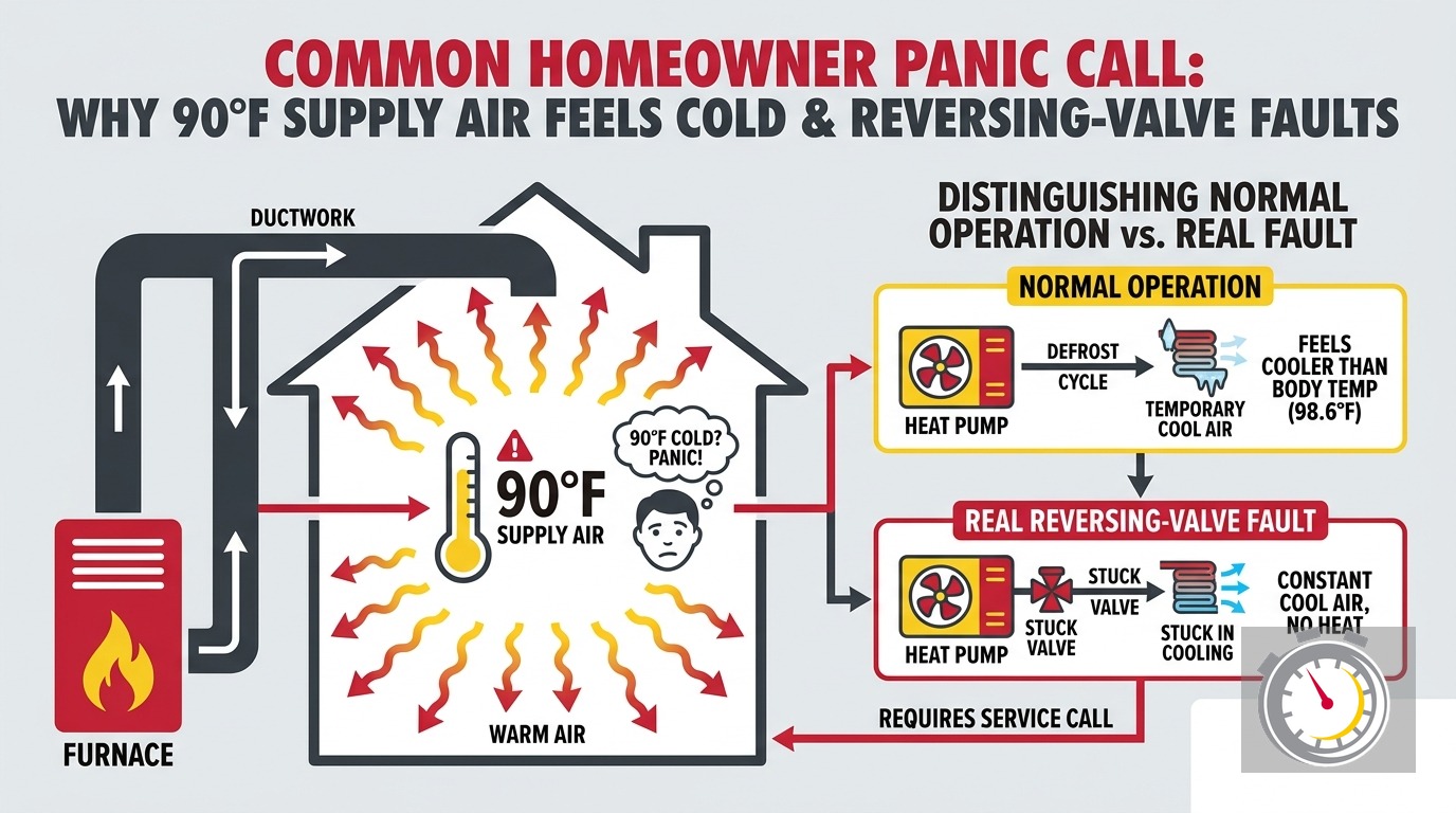 Heat Pump Blows Cool Air in Heat Mode: Normal or Not?
