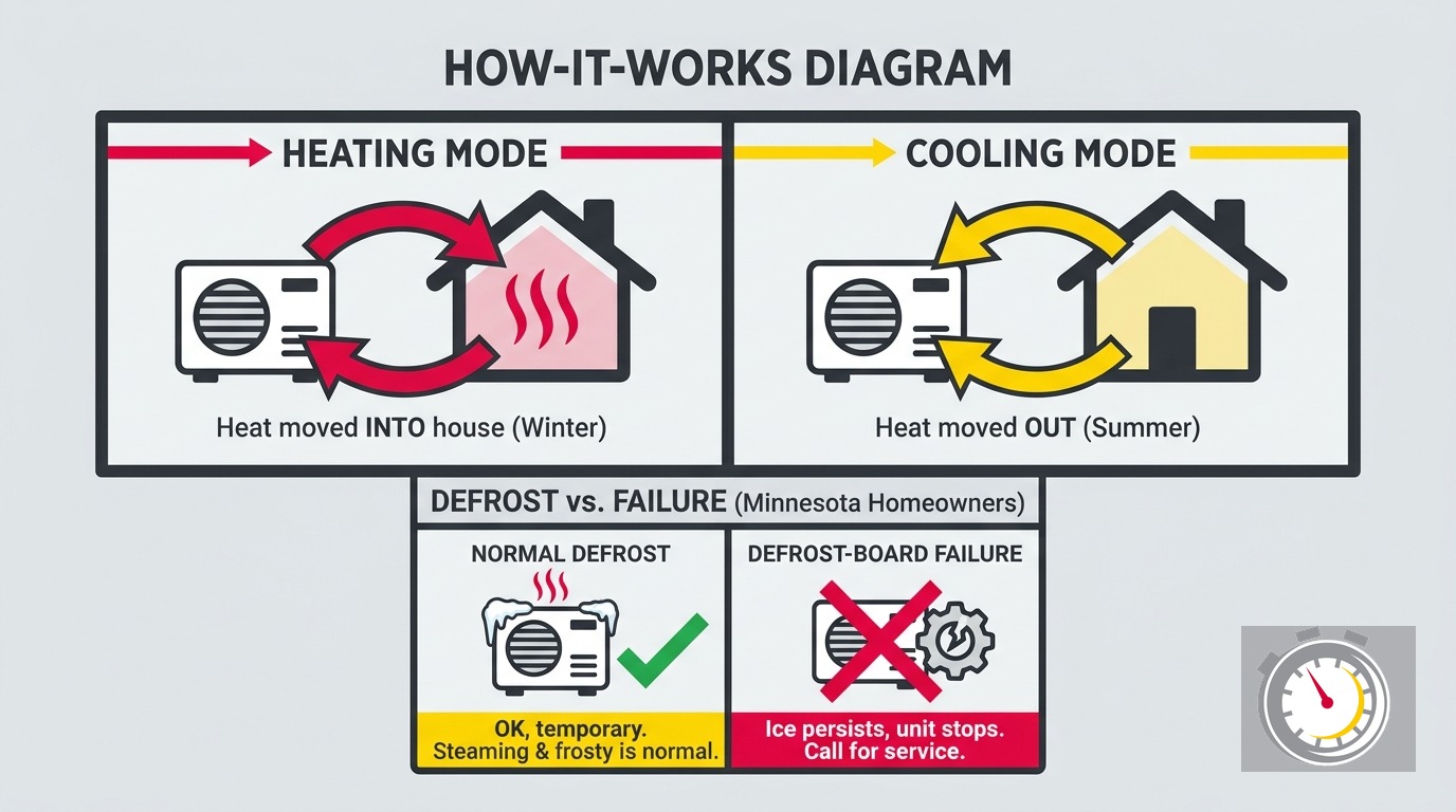 Heat Pump Covered in Ice This Winter? Here's What It Means