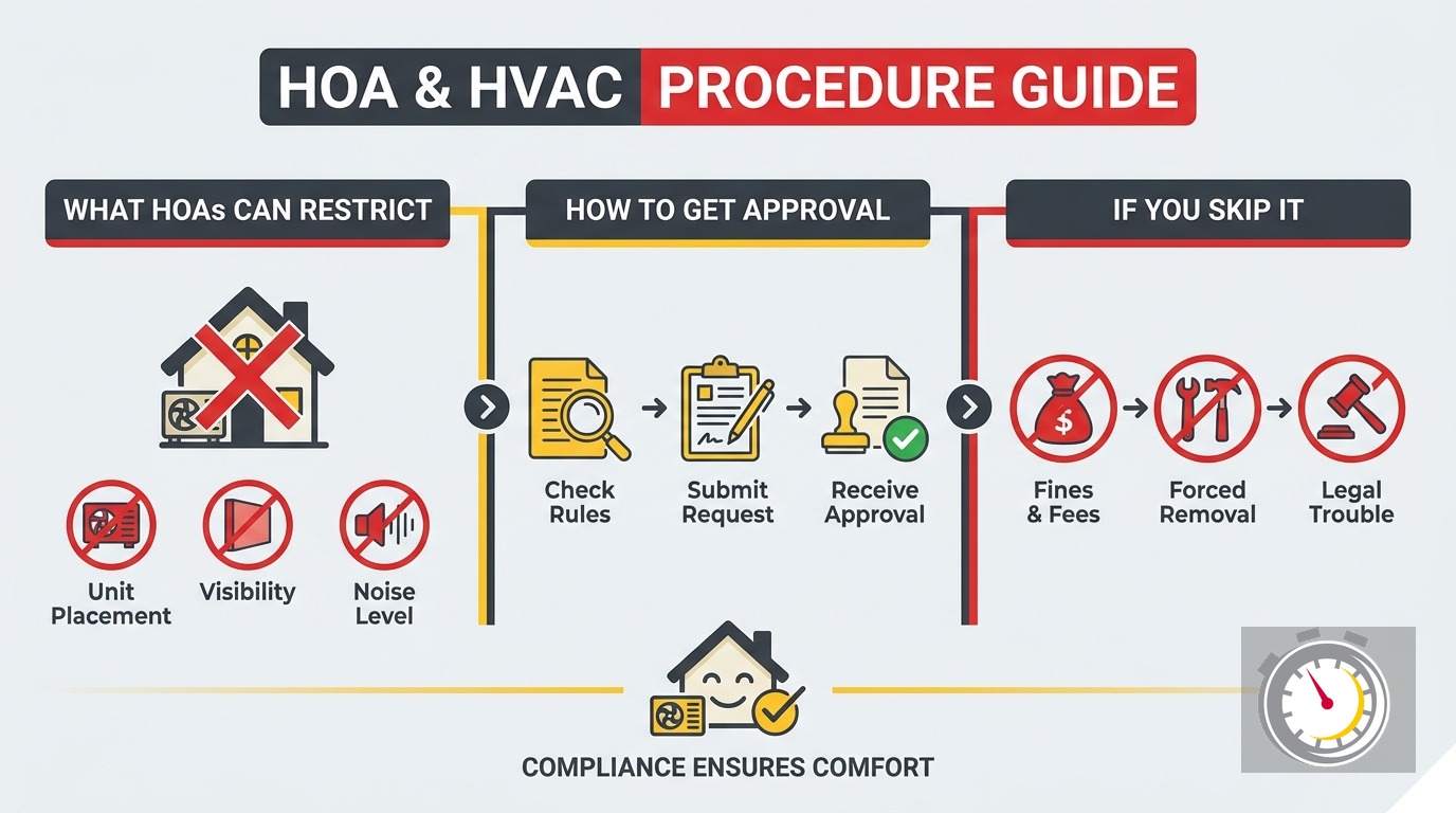 HOA Approval for HVAC and Heat Pump Replacement in Minnesota