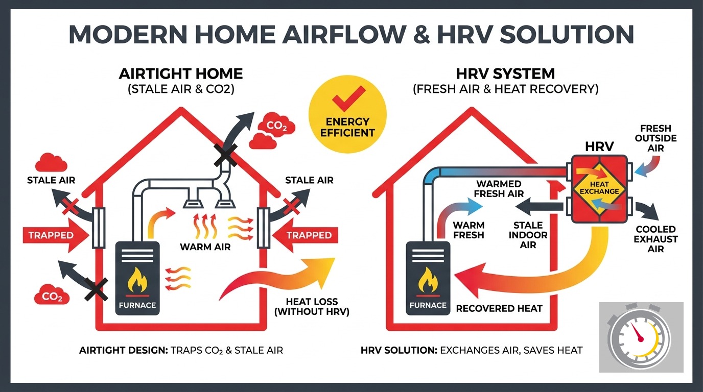 Heat Recovery Ventilator Minnesota: Fresh Air, No Heat Loss