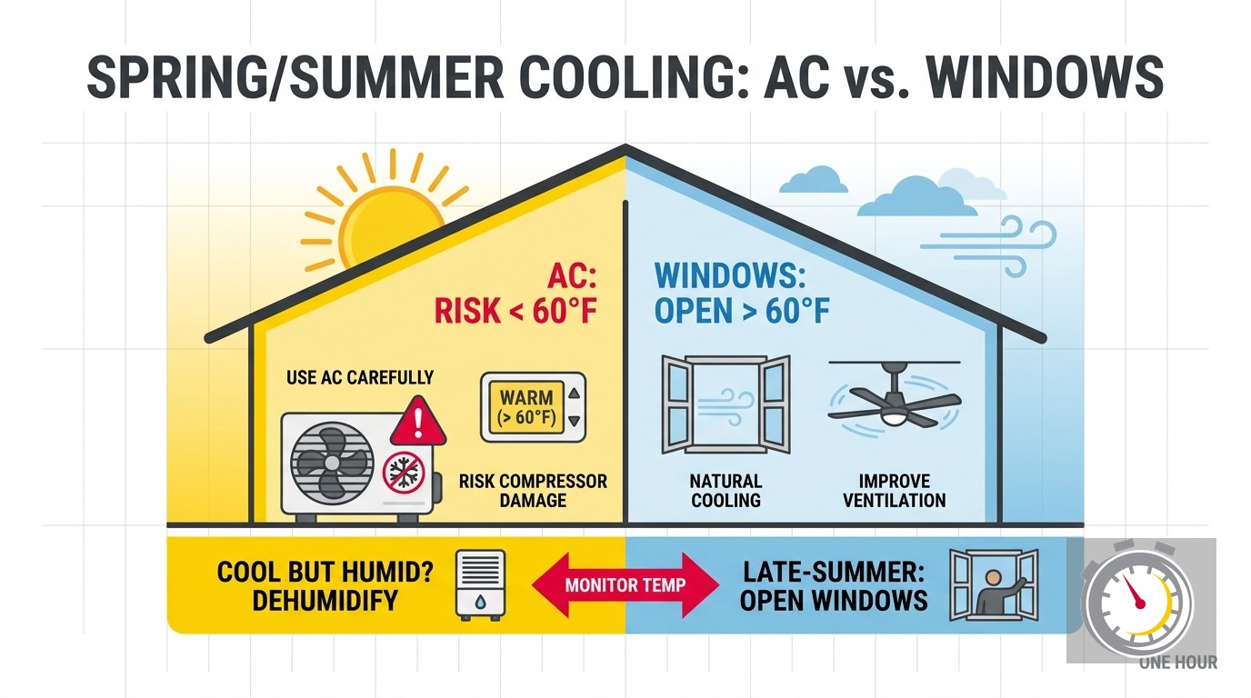 Minimum Outdoor Temperature to Run AC in Minnesota