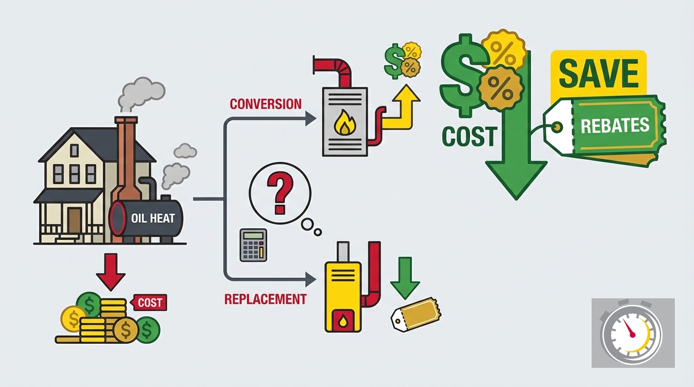 Oil Furnace to Gas Conversion Minnesota: Costs and Rebates
