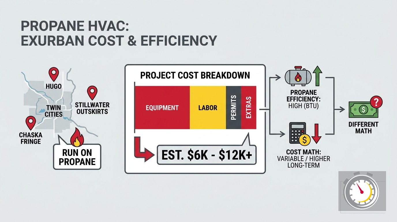 Propane vs Natural Gas Furnace Minnesota: Know Your Options