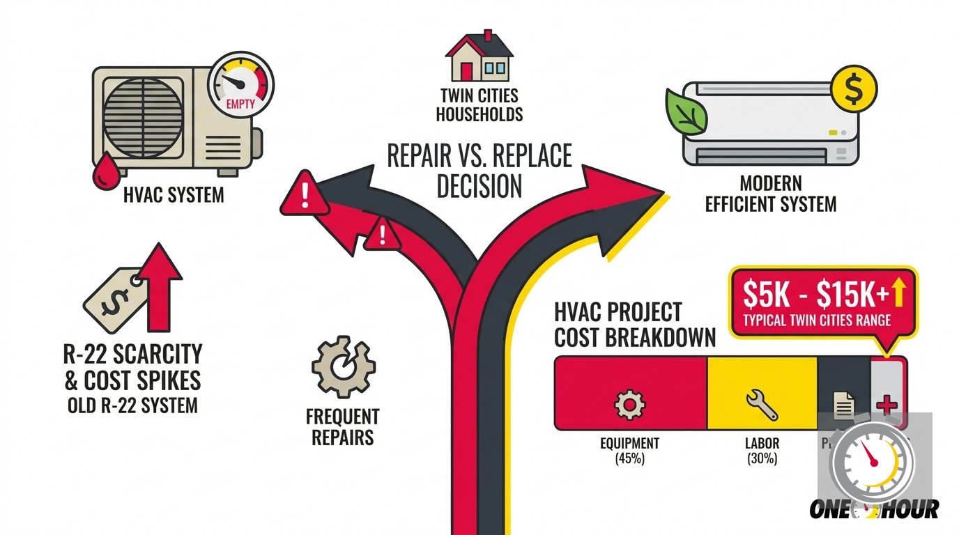 R-22 Freon Phase Out for Older AC: Twin Cities Guide