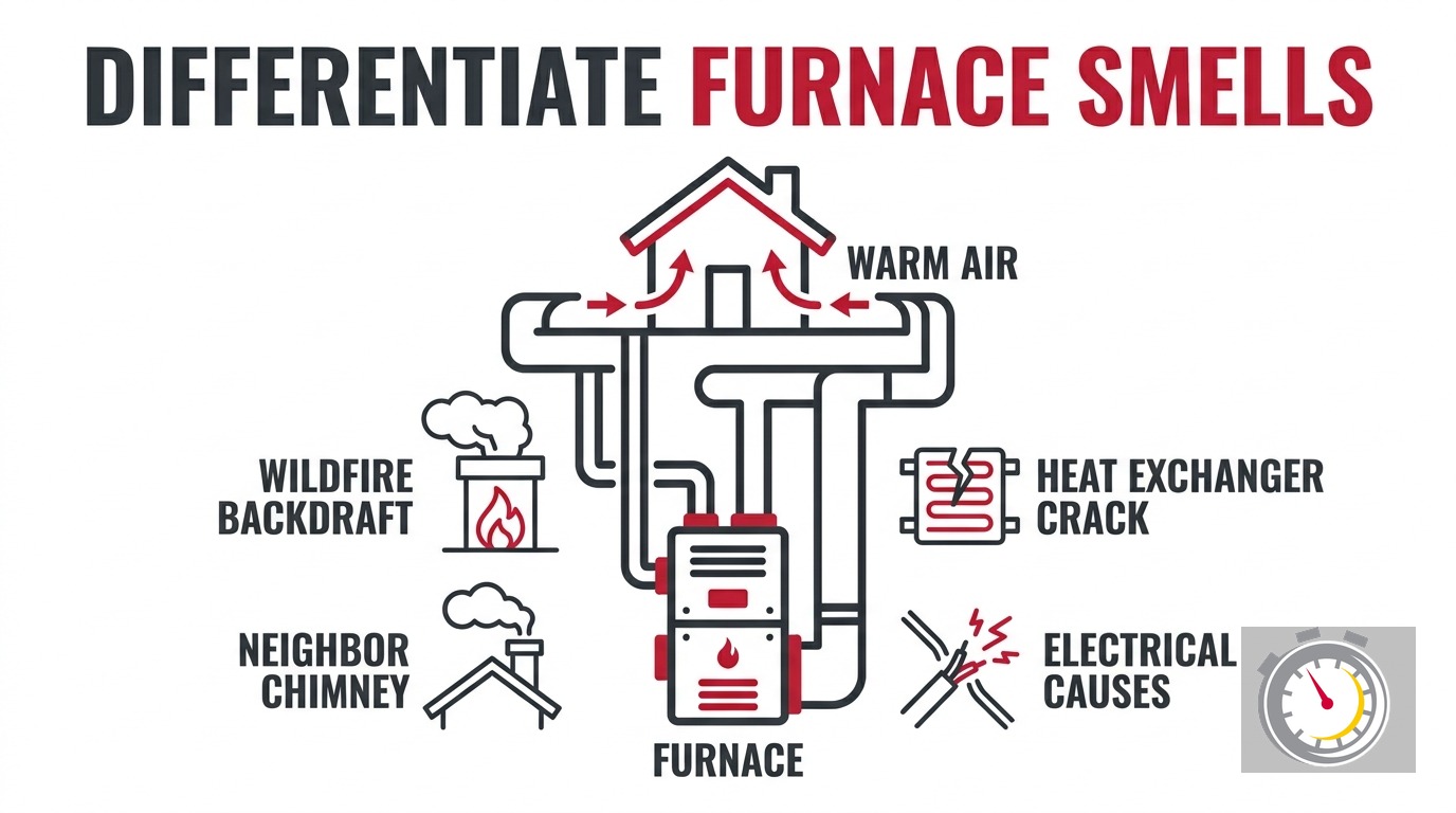 Smoke Smell Coming from Furnace Vents in Minnesota