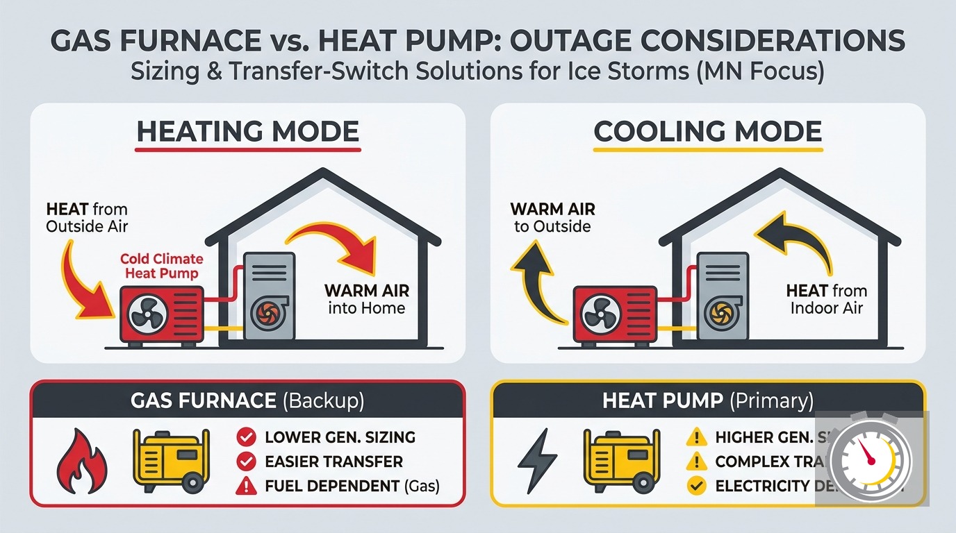 Generator for Furnace or Heat Pump Minnesota: Size It Right