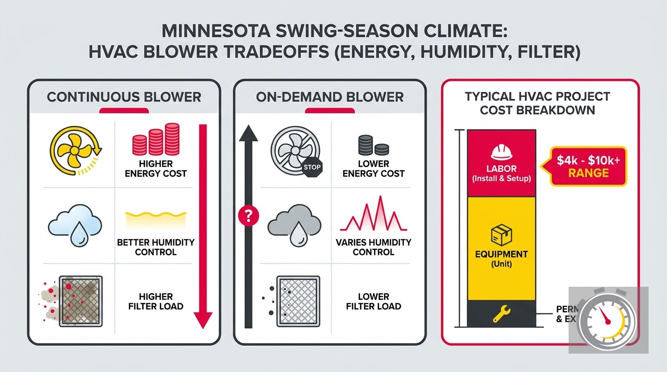 Thermostat Fan Auto vs On: A Minnesota Homeowner's Guide